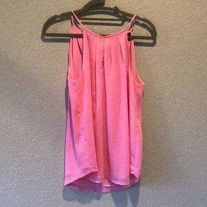 Pink Ann Taylor Petite Tank Top